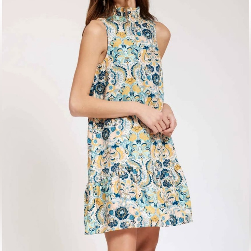 Tyler Boe Floral Sleeveless Dress